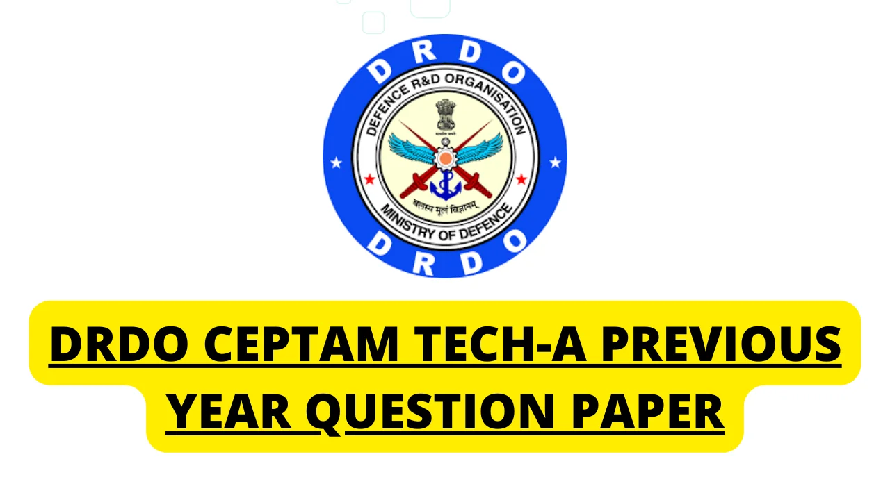 DRDO Technician-A Previous Year Question Paper