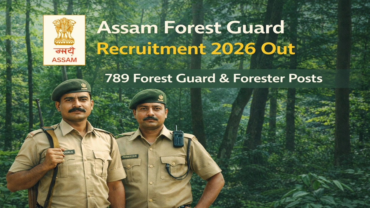 Assam Forest Guard Recruitment 2026