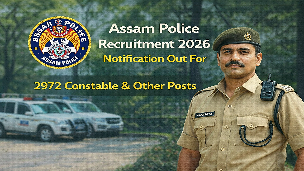 Assam Police Recruitment 2026