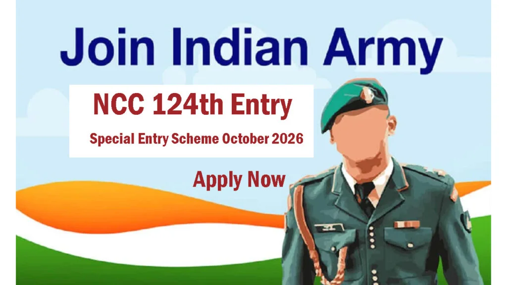 Indian Army NCC Special Entry Recruitment 2026