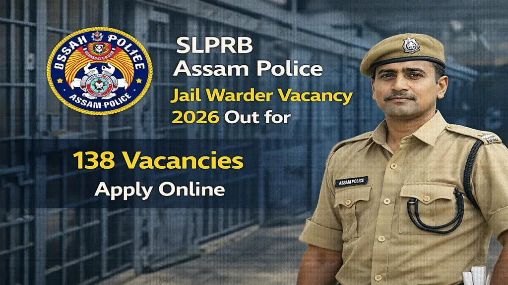 Assam Police Jail Warder Vacancy 2026